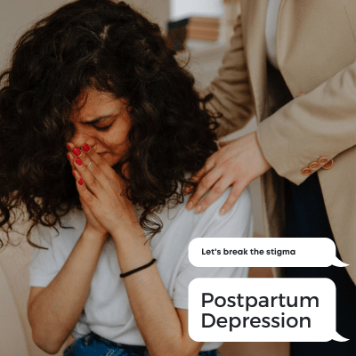 Lets break the stigma. Postpartum depression