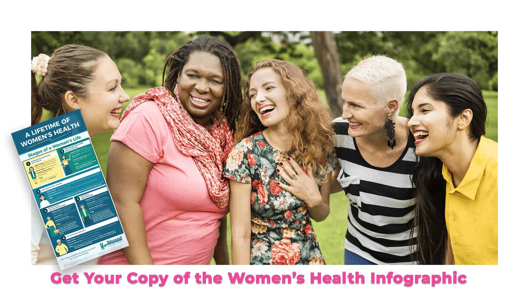 Get your copy of the womens health infographic